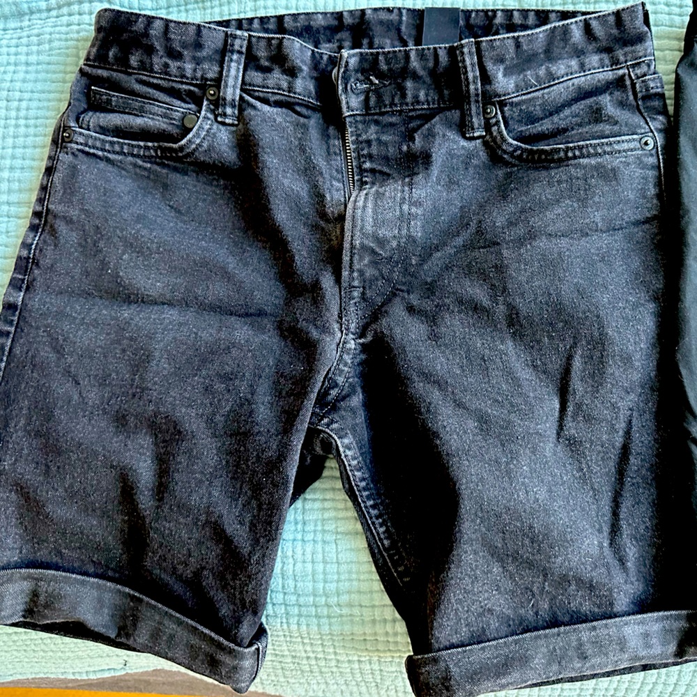 TWO PAIRS OF SHORTS, 30 WAIST
